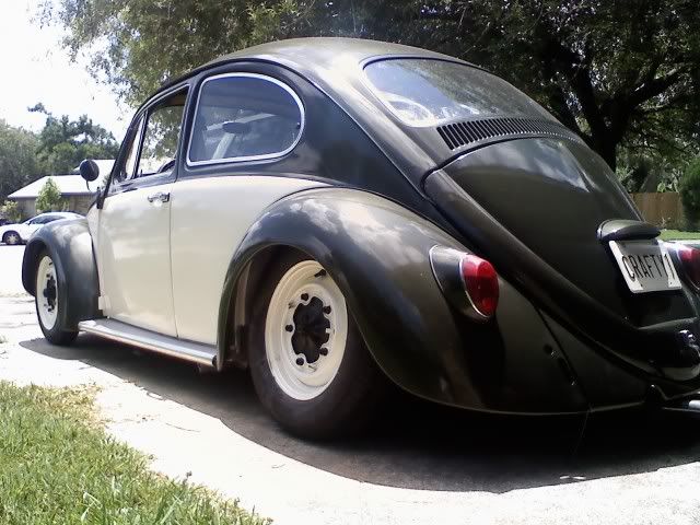 The PO really slammed this bug down low I've bumped up the rear one outside