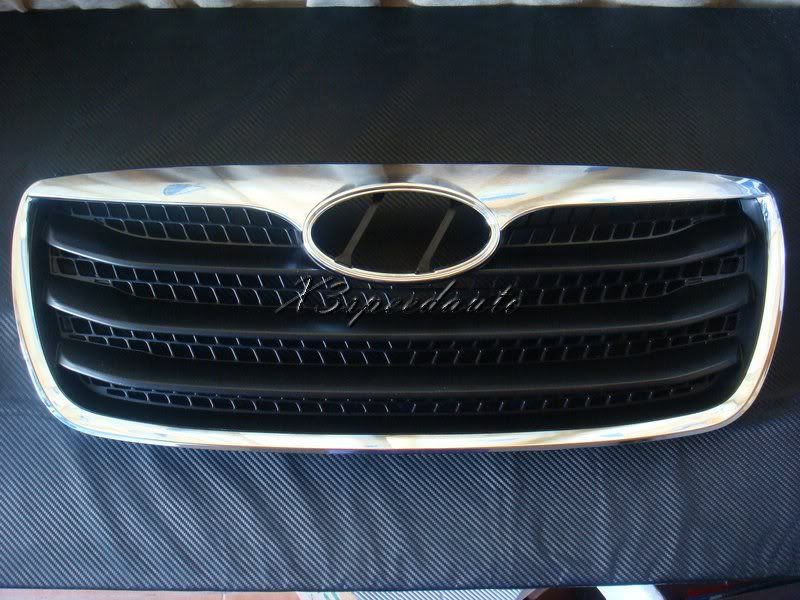 ABS Chrome Good Quality Grill Grille For 20102012 Hyundai Santa Fe eBay