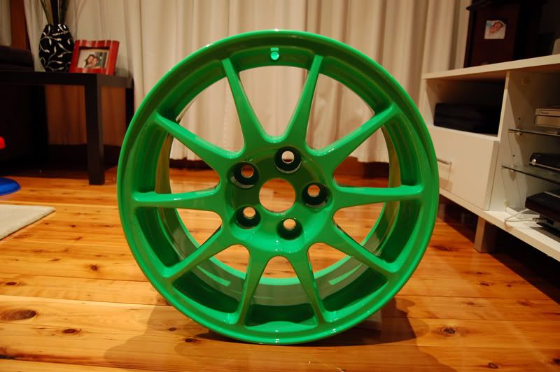 Jdm Green Wheels