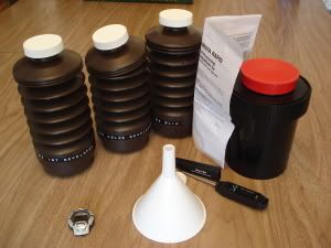 Picture of the equipment I used for todays E-6 processing.