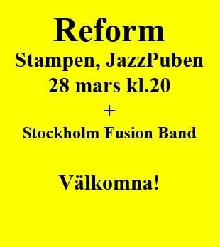 Reform Stampen 28 mars 2010