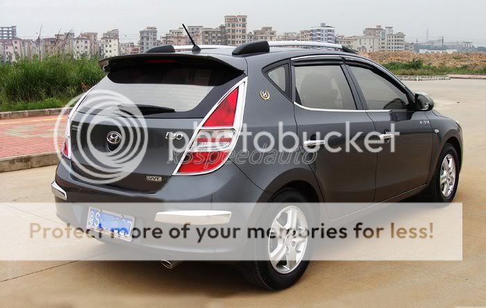 Hyundai I30 Decorative Roof Rack Silver Color