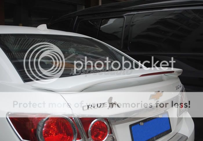 Primer Chevy Cruze Racing ABS Spoiler LED UNPAINTED  