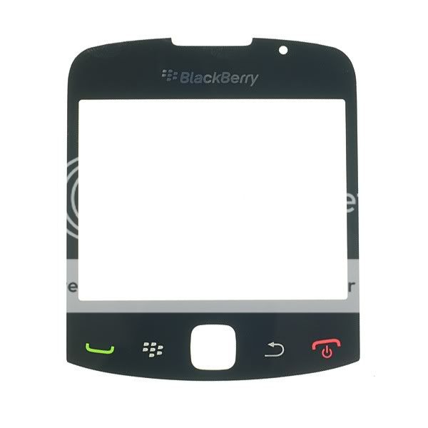 BLACK SCREEN LENS COVER FOR BLACKBERRY 3G 9330 CURVE  