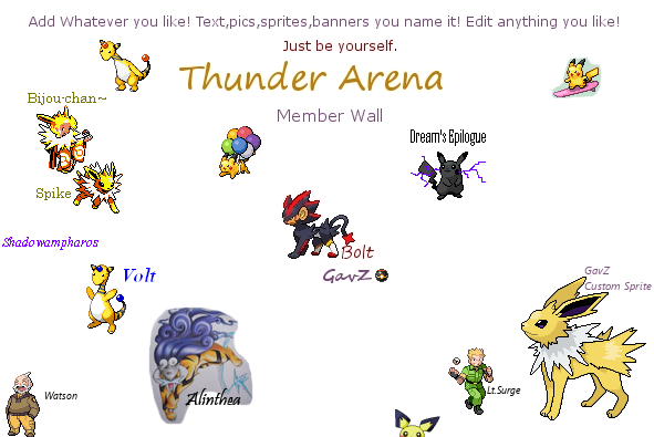 [PokeCommunity.com] Thunder Arena