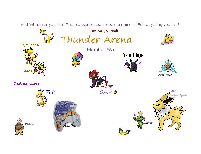[PokeCommunity.com] Thunder Arena