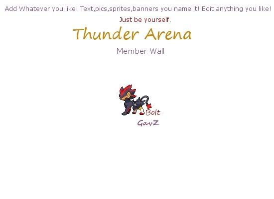 [PokeCommunity.com] Thunder Arena