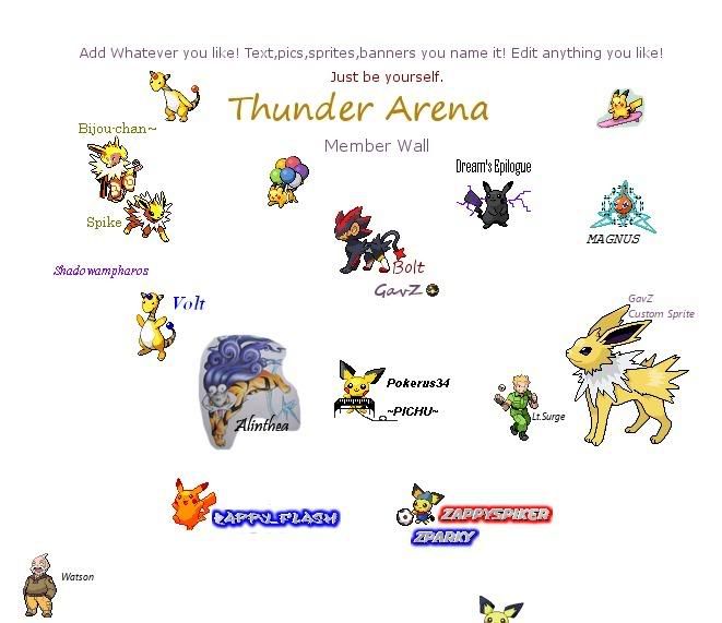 [PokeCommunity.com] Thunder Arena